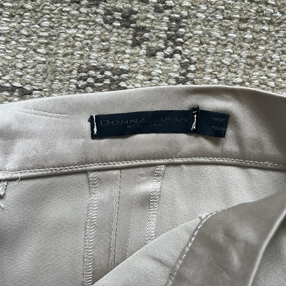 Donna Karan flat front dressy flowy trouser - Picture 3 of 6